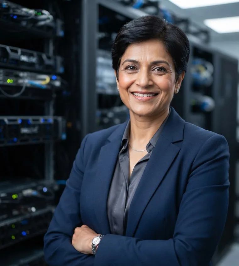 Portrait of Sarah Jenkins, Chief Executive Officer.